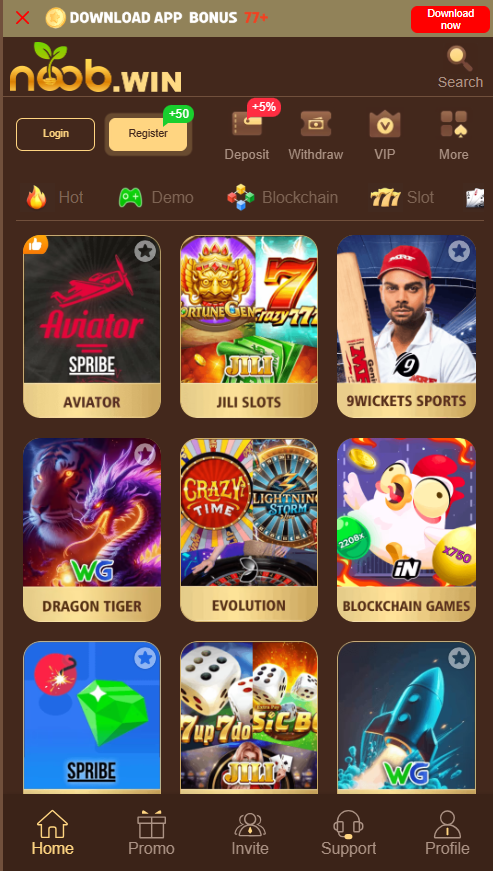 Noob win Game
